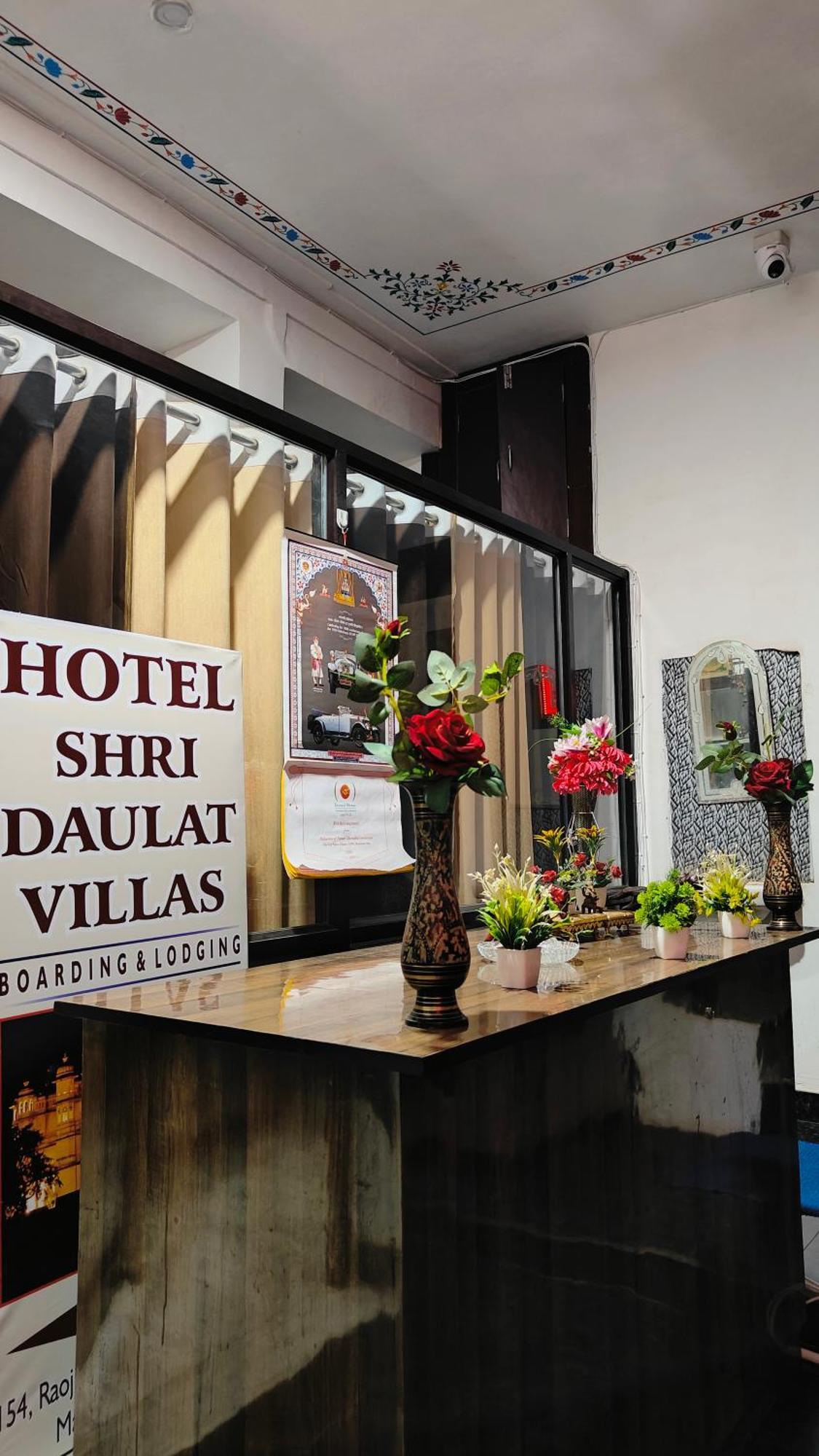 Shri Daulat Villas Udaipur Dış mekan fotoğraf